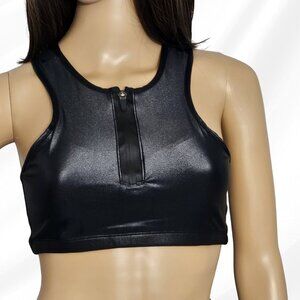 2/$20 Carbon38 Black Sports Bra Size S Athletic Activewear